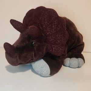 15” Kohl’s Care for Kids Red/Brown Triceratops Dinosaur
